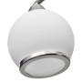 Lámpara de techo de cristal y soporte curvado 3 bombillas E14 by , ceiling lights - Ref: Foro24-240986, Price: 68,61 €, Disco...