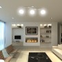 Lámpara de techo de cristal y soporte curvado 3 bombillas E14 by , ceiling lights - Ref: Foro24-240986, Price: 68,61 €, Disco...