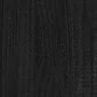 Planters 2 units solid black pine wood 31x31x70 cm by vidaXL, Pots and planters - Ref: Foro24-810788, Price: 38,28 €, Discoun...