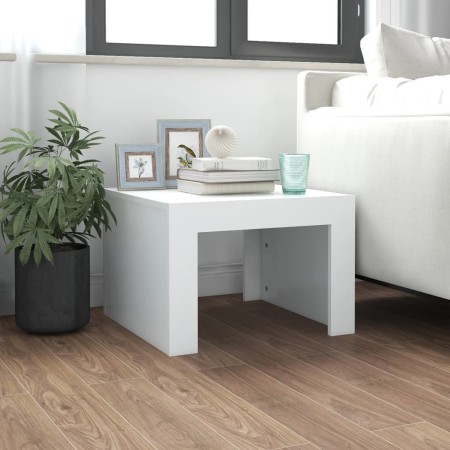 Mesa de centro madera contrachapada blanco 50x50x35 cm von , Couchtisch - Ref: Foro24-808549, Preis: 31,52 €, Rabatt: %