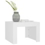 Mesa de centro madera contrachapada blanco 50x50x35 cm von , Couchtisch - Ref: Foro24-808549, Preis: 31,52 €, Rabatt: %