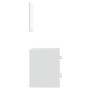 Armario de baño con espejo blanco 41x38,5x48 cm by , Bathroom furniture - Ref: Foro24-804818, Price: 50,72 €, Discount: %