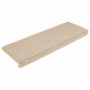 Alfombrilla autoadhesiva escalera sisal 15 uds crema 65x21x4 cm von , Treppenmatten - Ref: Foro24-326893, Preis: 123,75 €, Ra...
