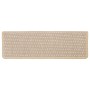 Alfombrilla autoadhesiva escalera sisal 15 uds crema 65x21x4 cm von , Treppenmatten - Ref: Foro24-326893, Preis: 123,75 €, Ra...