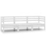 Conjunto de muebles de jardín 3 pzas madera maciza pino blanco | Foro24.es | Tu tienda online para hogar, jardín y más Foro24.es