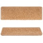 Alfombras de peldaños de escalera 15 uds beige 65x21x4 cm | Foro24.es | Tu tienda online para hogar, jardín y más Foro24.es