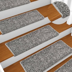 Alfombrillas de escalera 10 unidades gris 65x21x4 cm by , Stair mats - Ref: Foro24-149815, Price: 65,88 €, Discount: %