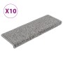 Alfombrillas de escalera 10 unidades gris 65x21x4 cm by , Stair mats - Ref: Foro24-149815, Price: 65,88 €, Discount: %