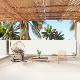 Toldo lateral retráctil crema 140x1000 cm de vidaXL, Sombrillas - Ref: Foro24-318025, Precio: 101,48 €, Descuento: %