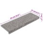 Alfombrillas de escalera 10 unidades gris 65x21x4 cm by , Stair mats - Ref: Foro24-149815, Price: 65,88 €, Discount: %