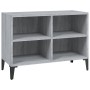 Mueble de TV con patas de metal gris Sonoma 69,5x30x50 cm | Foro24.es | Tu tienda online para hogar, jardín y más Foro24.es