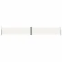 Cream retractable side awning 140x1000 cm by vidaXL, Umbrellas - Ref: Foro24-318025, Price: 100,16 €, Discount: %
