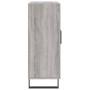 Aparador de madera de ingeniería gris Sonoma 69,5x34x90 cm von , Sideboards - Ref: Foro24-827754, Preis: 73,97 €, Rabatt: %