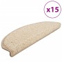 Alfombras de peldaños de escalera 15 uds crema 65x21x4 cm von , Treppenmatten - Ref: Foro24-133904, Preis: 94,91 €, Rabatt: %