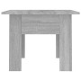 Mesa de centro madera de ingeniería gris Sonoma 55x55x42 cm | Foro24.es | Tu tienda online para hogar, jardín y más Foro24.es