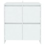 Aparador de madera contrachapada blanco 70x41x75 cm by , Sideboards - Ref: Foro24-809764, Price: 88,04 €, Discount: %