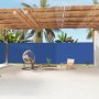 Blue retractable side awning 200x1200 cm by vidaXL, Umbrellas - Ref: Foro24-318082, Price: 134,92 €, Discount: %