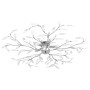 Lámpara de techo brazos cristal forma hoja 5 bombillas blanco by , ceiling lights - Ref: Foro24-289239, Price: 92,53 €, Disco...