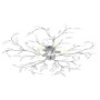 Lámpara de techo brazos cristal forma hoja 5 bombillas blanco by , ceiling lights - Ref: Foro24-289239, Price: 92,53 €, Disco...