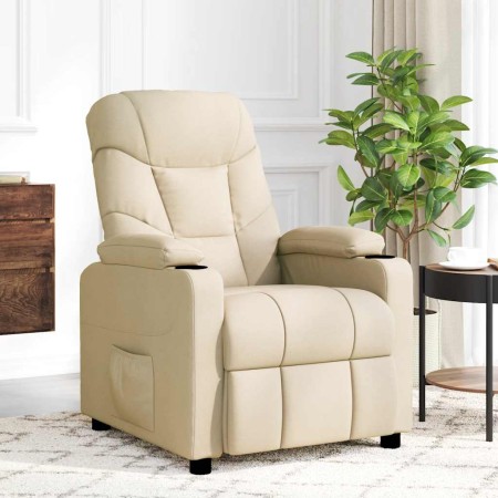 Sillón de masaje de tela color crema | Foro24.es | Tu tienda online para hogar, jardín y más Foro24.es