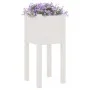Planters 2 pcs solid white pine wood 31x31x70 cm by vidaXL, Pots and planters - Ref: Foro24-810782, Price: 43,83 €, Discount: %