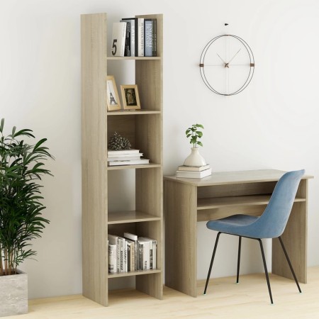 Estantería madera contrachapada color roble Sonoma 40x35x180 cm von , Bücherregale und Regale - Ref: Foro24-803401, Preis: 63...