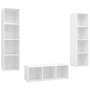 Juego de muebles de salón 3 piezas madera de ingeniería blanco | Foro24.es | Tu tienda online para hogar, jardín y más Foro24.es