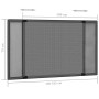 Mosquitera extensible de ventanas gris antracita (100-193)x75cm by , Mosquito nets for windows - Ref: Foro24-149043, Price: 2...