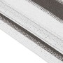 Alfombra de tienda de campaña gris antracita y blanca 250x550cm de , Accesorios para tiendas de campaña - Ref: Foro24-310826,...
