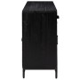 Aparador de madera maciza de pino negro 110x35x70 cm by , Sideboards - Ref: Foro24-349920, Price: 255,31 €, Discount: %