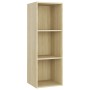 Muebles de salón 4 pzas madera ingeniería roble 107x35x37 cm | Foro24.es | Tu tienda online para hogar, jardín y más Foro24.es