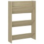 Zapatero de pared madera contrachapada roble Sonoma 60x18x90 cm | Foro24.es | Tu tienda online para hogar, jardín y más Foro24.es