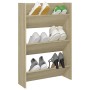 Zapatero de pared madera contrachapada roble Sonoma 60x18x90 cm | Foro24.es | Tu tienda online para hogar, jardín y más Foro24.es