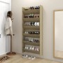 Zapateros de pared 2 uds contrachapada roble Sonoma 80x18x90 cm | Foro24.es | Tu tienda online para hogar, jardín y más Foro24.es