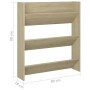 Zapateros de pared 2 uds contrachapada roble Sonoma 80x18x90 cm | Foro24.es | Tu tienda online para hogar, jardín y más Foro24.es