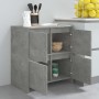 Aparadores 2 uds madera de ingeniería gris hormigón 70x41x75 cm by , Sideboards - Ref: Foro24-3098092, Price: 167,16 €, Disco...