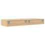 Muebles de TV con luces LED 2 uds roble Sonoma 60x35x15,5 cm by , TV Furniture - Ref: Foro24-842891, Price: 77,83 €, Discount: %