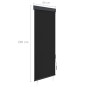 Estor enrollable de exterior gris antracita 60x250 cm de , Persianas y estores - Ref: Foro24-145946, Precio: 47,96 €, Descuen...