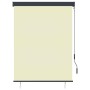 Estor enrollable de exterior color crema 120x250 cm by , Blinds and blinds - Ref: Foro24-145965, Price: 57,87 €, Discount: %