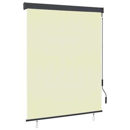 Estor enrollable de exterior color crema 140x250 cm von , Jalousien und Jalousien - Ref: Foro24-145971, Preis: 63,42 €, Rabat...
