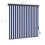Estor enrollable de exterior azul y blanco 160x250 cm | Foro24.es | Tu tienda online para hogar, jardín y más Foro24.es