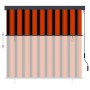 Estor enrollable de exterior naranja y marrón 160x250 cm von , Jalousien und Jalousien - Ref: Foro24-145978, Preis: 90,97 €, ...
