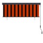 Estor enrollable de exterior naranja y marrón 160x250 cm von , Jalousien und Jalousien - Ref: Foro24-145978, Preis: 90,97 €, ...