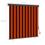 Estor enrollable de exterior naranja y marrón 170x250 cm de , Persianas y estores - Ref: Foro24-145984, Precio: 99,05 €, Desc...