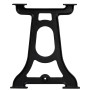 Patas de mesa de comedor 2 uds estructura Y hierro fundido by , Table legs - Ref: Foro24-245423, Price: 203,49 €, Discount: %