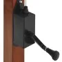 Cantilever side umbrella with taupe wood pole 400x300 cm by vidaXL, Umbrellas - Ref: Foro24-318431, Price: 200,65 €, Discount: %