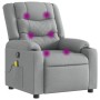 Sillón reclinable de masaje de tela gris claro von , Sessel - Ref: Foro24-374130, Preis: 247,83 €, Rabatt: %