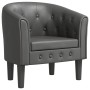 Sillón cuero sintético gris | Foro24.es | Tu tienda online para hogar, jardín y más Foro24.es