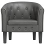 Sillón cuero sintético gris | Foro24.es | Tu tienda online para hogar, jardín y más Foro24.es
