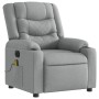 Sillón reclinable de masaje eléctrico tela gris claro von , Sessel - Ref: Foro24-3206570, Preis: 288,31 €, Rabatt: %